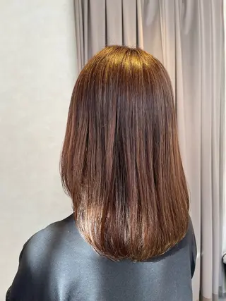 ミディアム inity　杉本 美羽のヘアスタイル