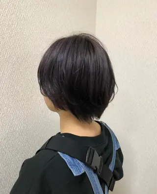 ショート カラー 水野 雪 /パーマ/暖色カラーのヘアスタイル