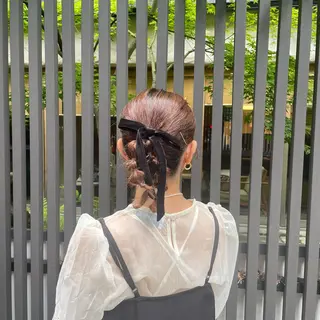 ヘアアレンジ 金城 二千夏のヘアスタイル