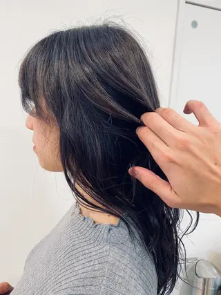 ロング 横浜/反町フジサキ ハヤトメンズ特化のヘアスタイル