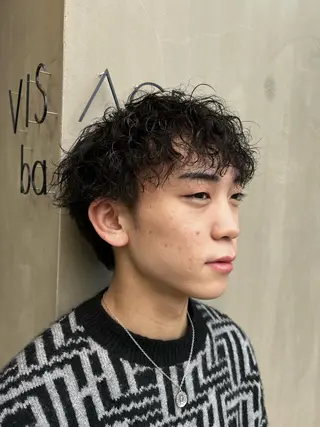 パーマ ブリーチカラー🫧 いぐち しょうた🫧のヘアスタイル