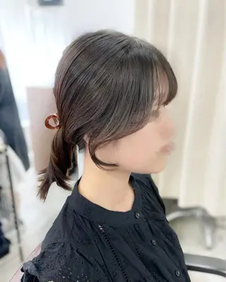 ミディアム 韓国ヘア🤍髪質改善 🇰🇷AKANEのヘアスタイル