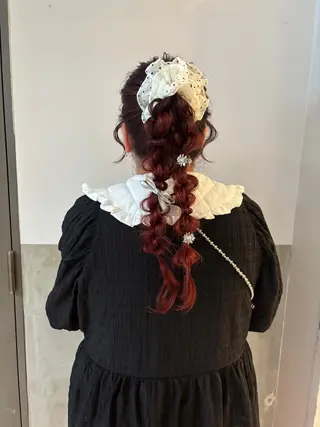 ヘアアレンジ pia 森 乃愛のヘアスタイル
