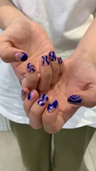 ネイル 【韓国ヘア・ネイル】 HINATA🍒のネイルデザイン