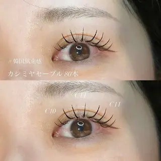 マツエク・マツパ 🫧束感/パリエク minami🫧のマツエク・マツパデザイン