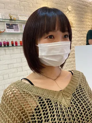 ショート オオタ ユイナ🌈のヘアスタイル