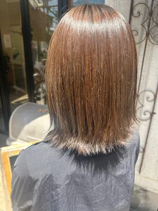 ショート ブリーチなしカラー 野々花🩰のヘアスタイル