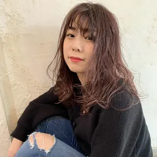 ロング モーニングスター リリーのヘアスタイル