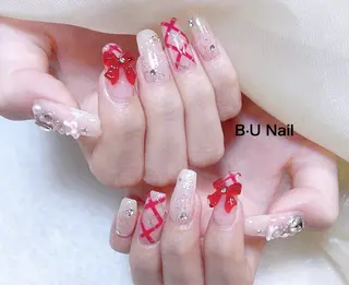 ネイル B•U Nail 長さだし専門店大宮のネイルデザイン