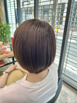 カラー 【垢抜けマッシュ】/ 藤沢/Hinaのヘアスタイル