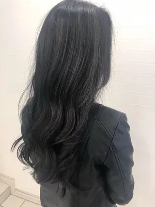 ロング カラー ヘアアレンジ 原田 虎太郎のヘアスタイル