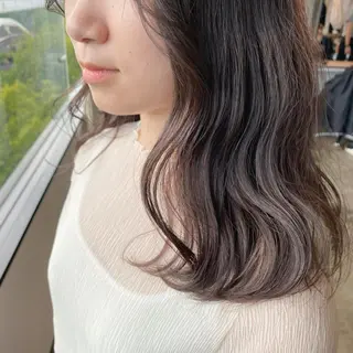 ミディアム カラー 🌼透明感艶カラー オリーブ🌼河村咲のヘアスタイル