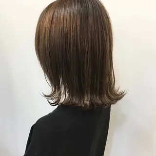 ミディアム トップスタイリスト 林すずかのヘアスタイル