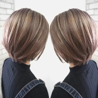 ショート 山本 茉希のヘアスタイル