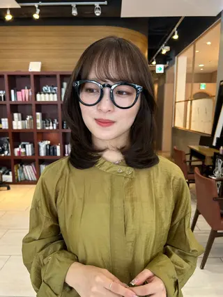 カラー 透明感color 🫧ruko🌿銀座のヘアスタイル