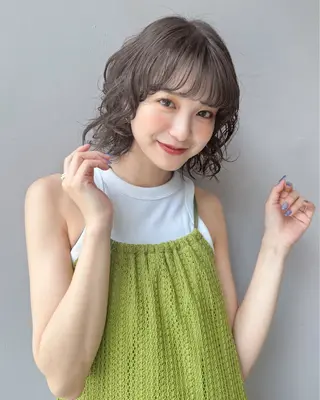 パーマ Aya/ボブパーマ/ /表参道のヘアスタイル