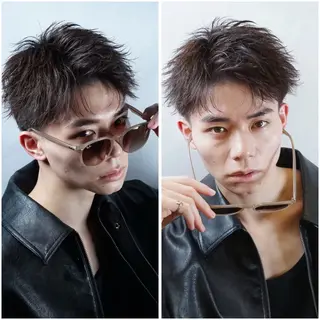 ショート パーマ メンズ メンズ特化AI TOKYODAIKIのヘアスタイル