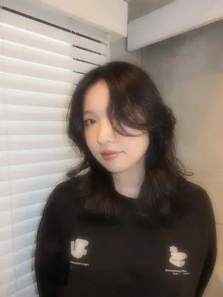 ミディアム 表参道 透明感カラー kanako✧*｡のヘアスタイル