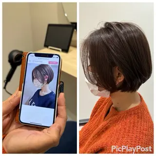 ショート 丹野 圭太のヘアスタイル