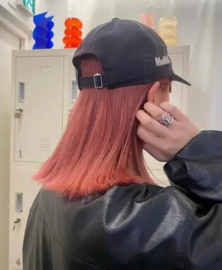 ミディアム 🍒透明感カラー mutsuki🍒のヘアスタイル