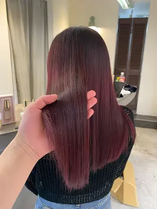 カラー 大関 星翔のヘアスタイル