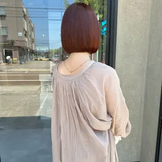 ミディアム カラー はちすか るかのヘアスタイル