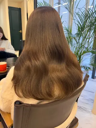ロング カラー SORA表参道所属・🫧透明感カラー🫧 暖色/島田晃太郎のヘアスタイル