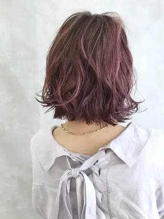 ショート カラー MOU namba ムウナンバのヘアスタイル