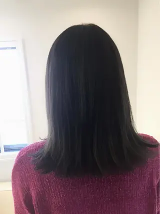 ミディアム カラー パーマ ヘアアレンジ ✨ハイクオリティ✨ 山本香也のヘアスタイル