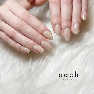 ネイル 𝒆𝒂𝒄𝒉 kanako 🕊のネイルデザイン