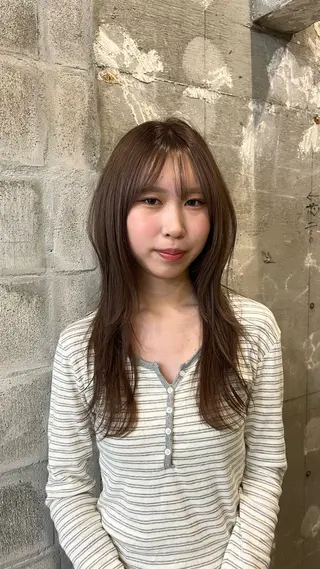 ロング riko／ SYS by fitのヘアスタイル