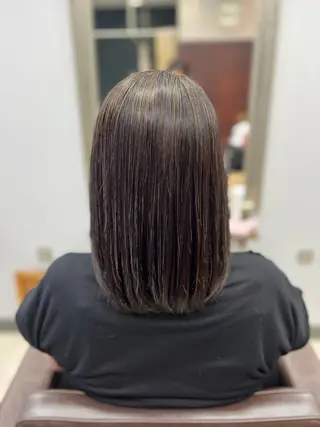 ミディアム パーマ ヘアアレンジ Crescere所属・小島 凜のヘアスタイル