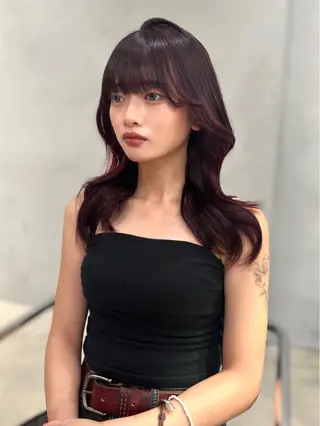 カラー 上野/韓国hair 🤍MOEKA🤍のヘアスタイル