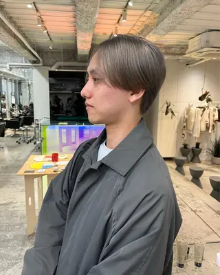 カラー メンズ ANY/メンズ特化/ シバヤ ユウキのヘアスタイル