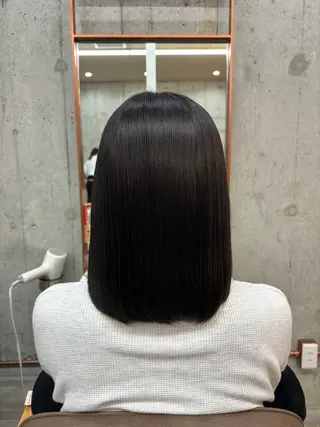 ミディアム カラー オクダアキホ /透明感カラー🫧のヘアスタイル