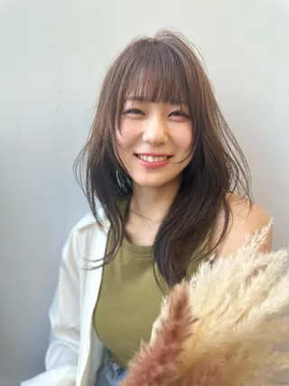 セミロング i.Tokyo所属・VIEW TOKYO ♥yuriのヘアスタイル