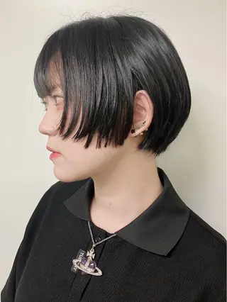 ショート moriofromlondon原宿本店所属・カットモデル🌈 fumikaのヘアスタイル