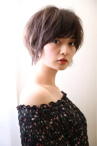 ショート カラー キッズ 野崎 ひかりのヘアスタイル