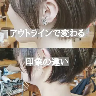 ショート カラー youres hair はなれ店所属・髪質改善🌸縮毛矯正 専門家💖後藤のヘアスタイル