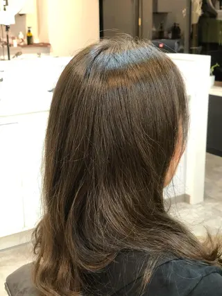 ミディアム 髪質改善 Yoshiのヘアスタイル