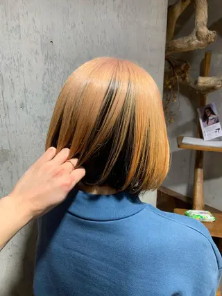 カラー bird hair salon所属・塩川 亮眞のヘアスタイル