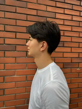 ショート パーマ メンズ 髪師kenjiro所属・⭐️五十嵐 未悠⭐️のヘアスタイル