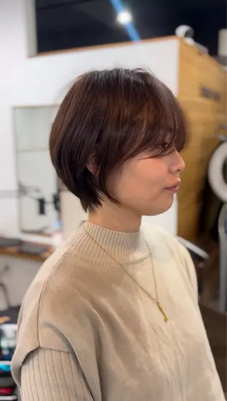 ショート カラー 表参道【髪質改善】 宮嶋勇太のヘアスタイル