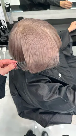 カラー メンズ ハイトーン/ペール カラー/原宿/RENのヘアスタイル