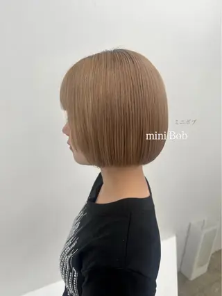 ショート jjeno所属・aisa 札幌カットモデル🎀のヘアスタイル