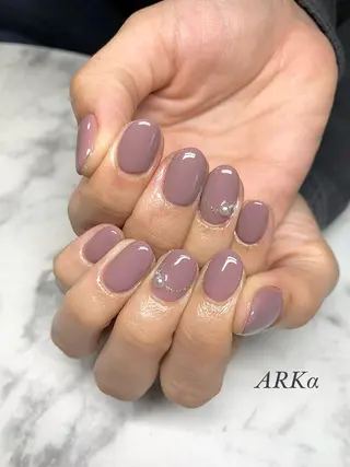 ショート ネイル Nailsalon ARKαのネイルデザイン