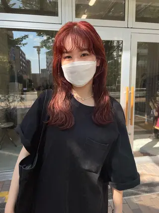 カラー wewe: momoeのヘアスタイル