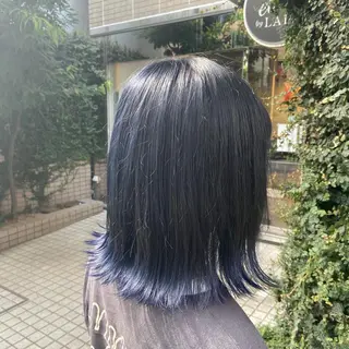 ミディアム カラー 牧原歩夢/レイヤー /ウルフ/ブリーチのヘアスタイル