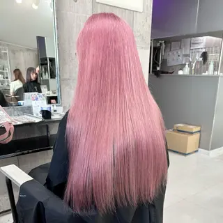 ロング ハイトーン×エクステ 💞くるみのヘアスタイル
