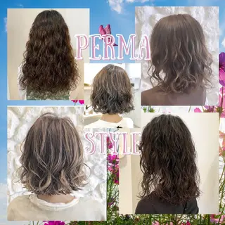 パーマ GR 髪質改善トリートメント×ヘッドスパ【ジーアール】所属・🌺中村🌺毎日楽し くなる髪をご提案✨のヘアスタイル